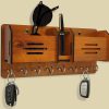 Multipurpose Design Wooden Key Holder