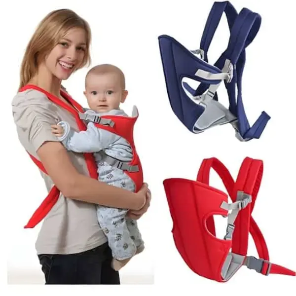 Breathable & Adjustable Baby Carrier – Shoulder Strap Support for 0-36 Months