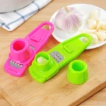 Garlic Press & Grater Slicer – Plastic Kitchen Tool