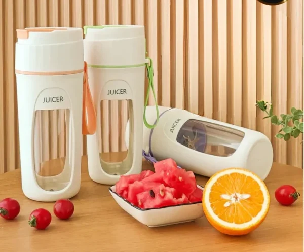 Usb Rechargeable Juicer Blender- 8 Blades