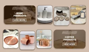 Elegant 3 Pcs Wood Serving Tray Set for Kitchen Use