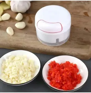 Efficient Mini Hand-Powered Food Chopper Mixer Blender"