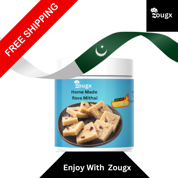 Handmade Rava Barfi – Traditional  Sweet Made with Pure Ingredients